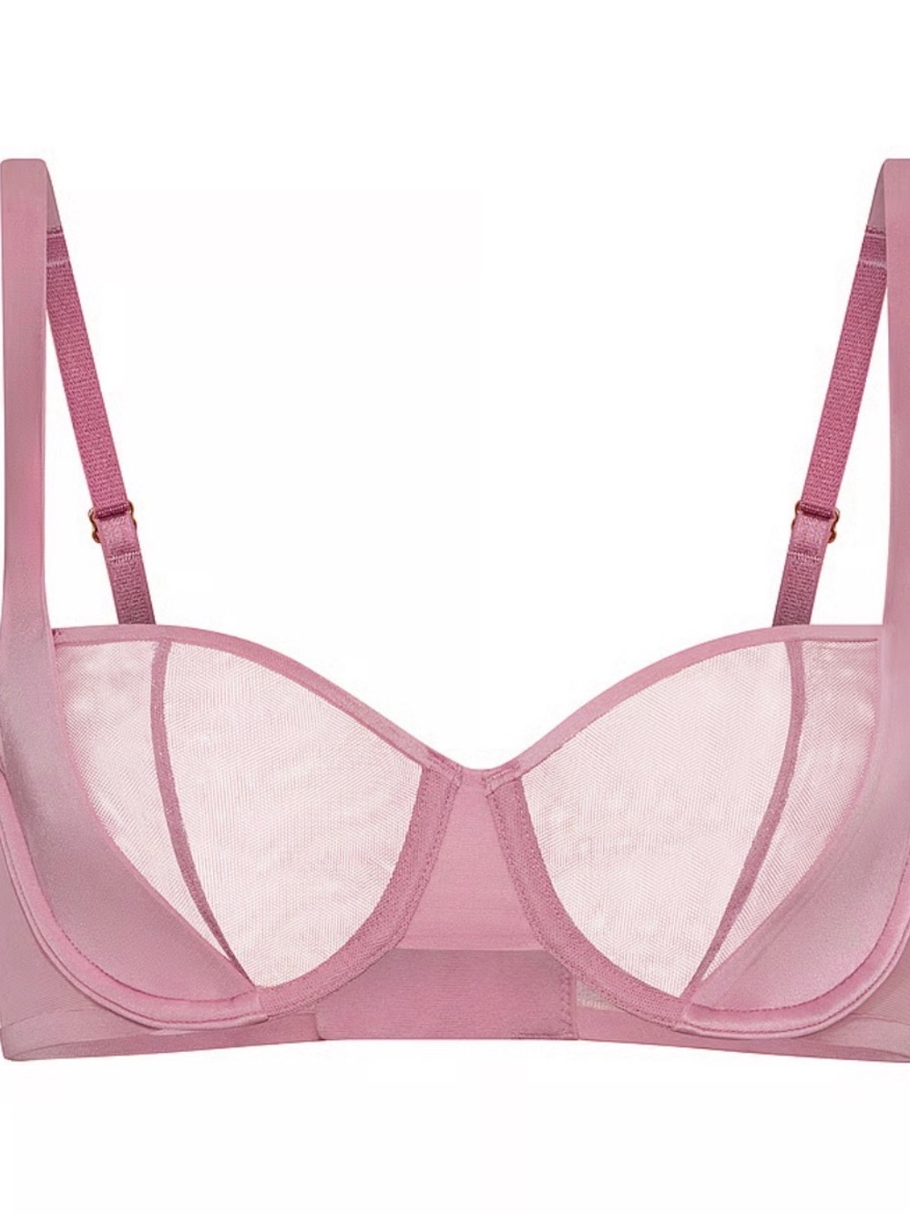 Victoria's Secret Light Pink Sheer Underwire Bra